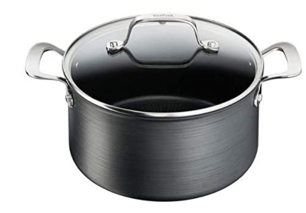 Faitout aluminium 24cm avec couvercle - Tefal - G2564602 - Image du produit 