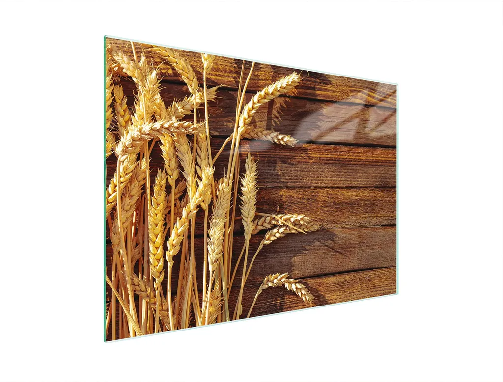 Tagliere Tecnico in Vetro 30x22 cm | Superficie HACCP Effetto Legno