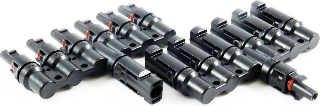 Solarstecker kompatibel mit MC4 Y 2 fach, 3 fach, 4 fach, 5 Produktbild 