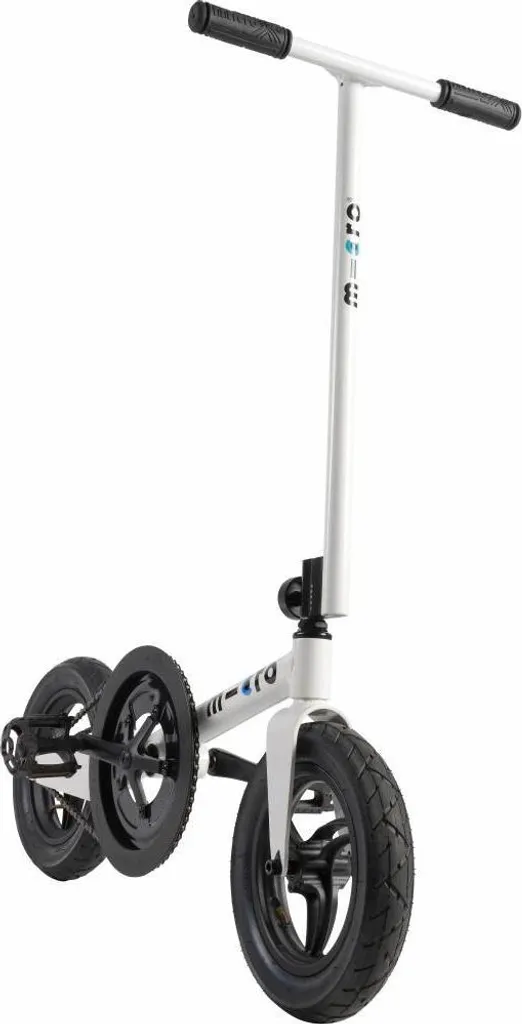 Micro Mobility CB0001 Adulte Blanc : Trottinette de Ville en Asphalte
