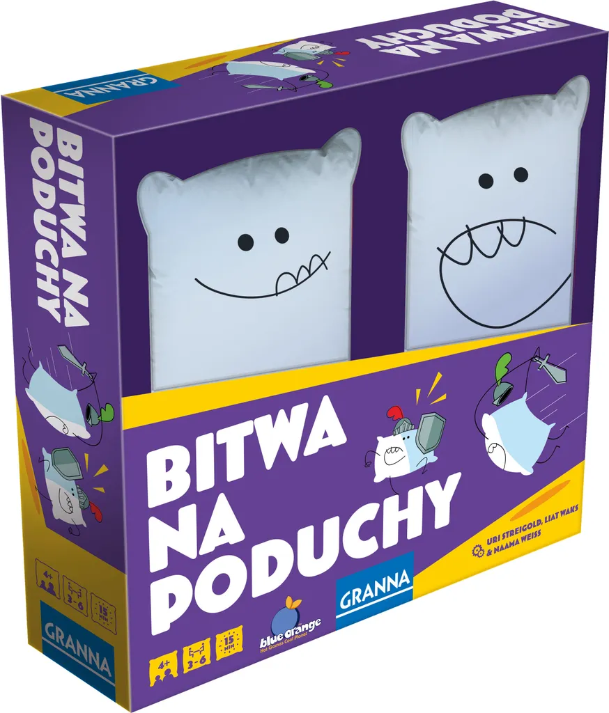 Jeu de bataille d'oreillers idéal pour animation d'anniversaire