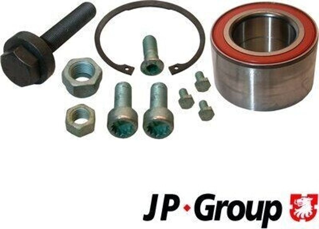 JP GROUP Radlagersatz Vorne Rechts Vorne Links für VW Transporter IV Bus (70B, 70C, 7DB, 7DK, 70J, 70K, 7DC, 7DJ) 80mm 1141301810
