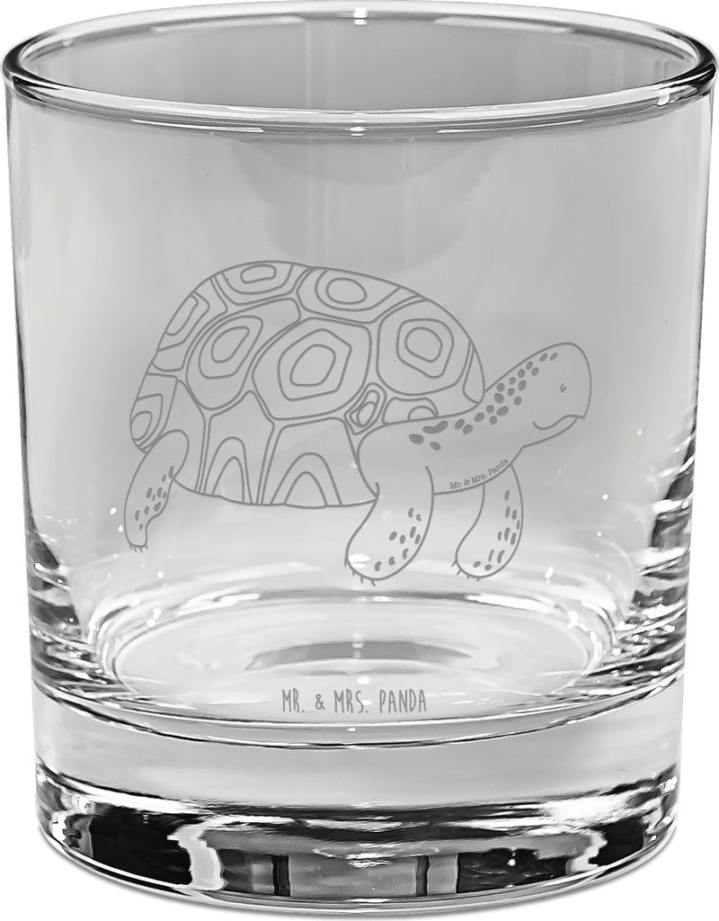 Mr. & Mrs. Panda Glas Schildkröte Marschieren - Transparent Produktbild 