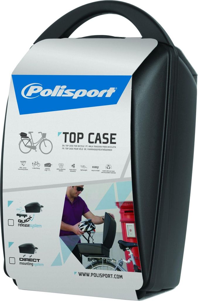 POLISPORT Bauletto per bicicletta Sistema di sgancio rapido Immagine del prodotto 