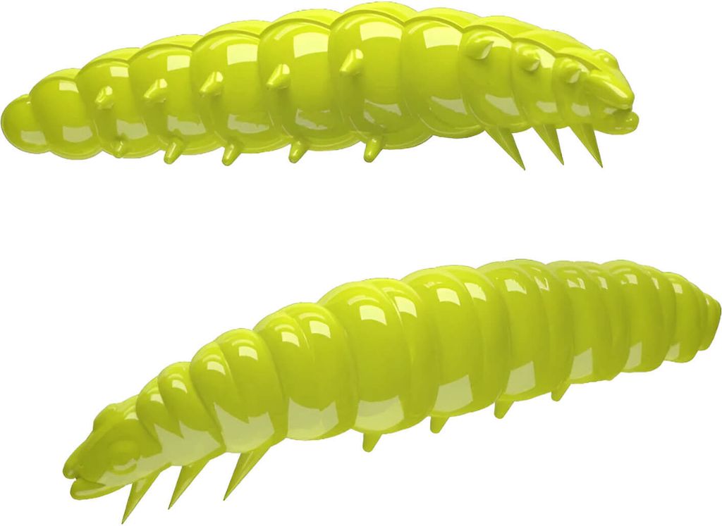 Libra Lures Larva Kunstköder (hot yellow)