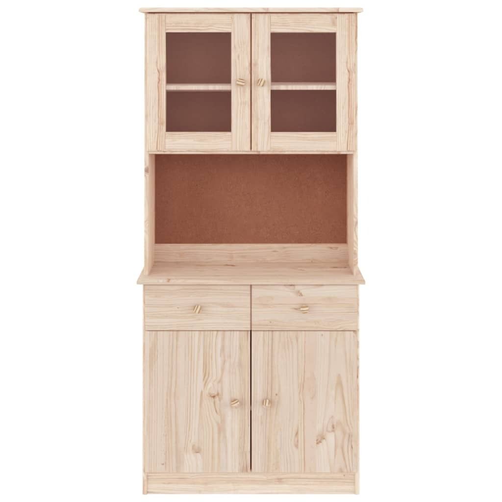vidaXL Vysoká doska ALTA 77x35x165 cm z masívneho Obrázok produktu 