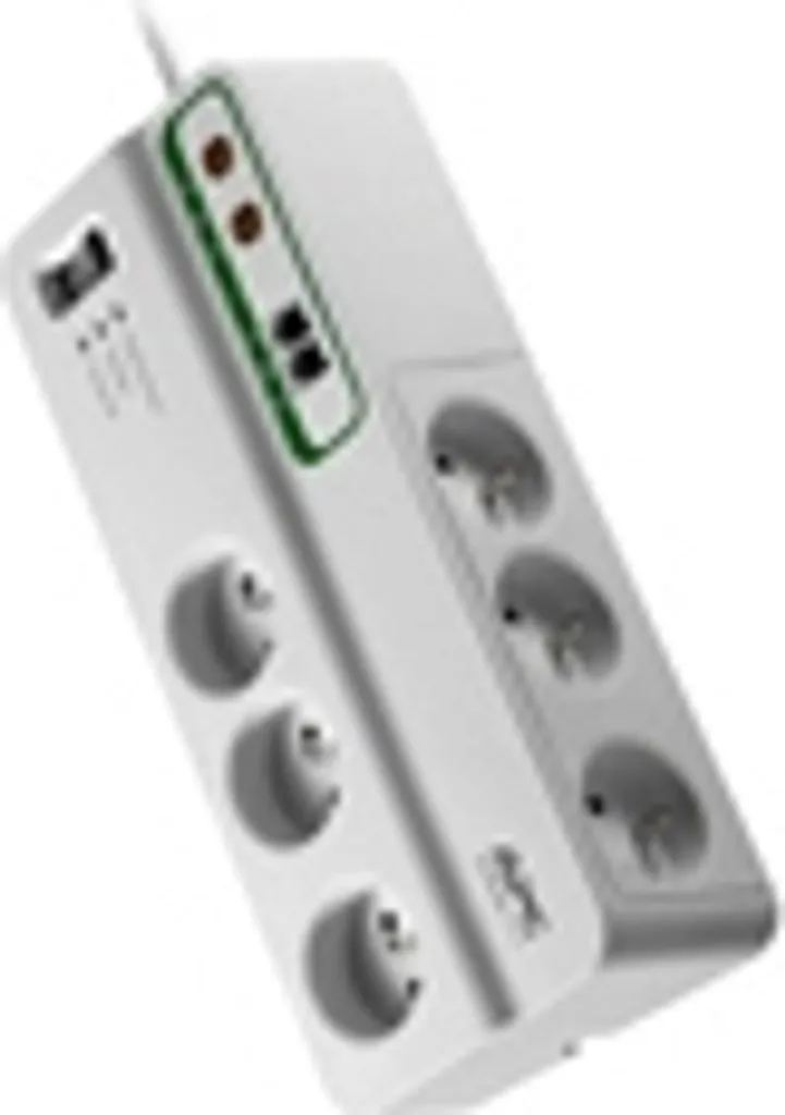Multipresa APC Schneider con Sicurezza Bambini - 6 Prese e TV/Phone