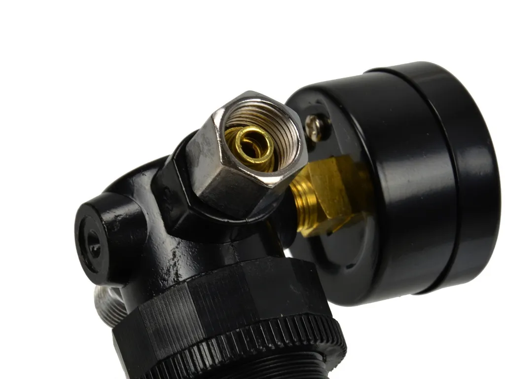 Regolatore Pressione HVLP con Manometro - Precisione Professionale 1/4" - 4