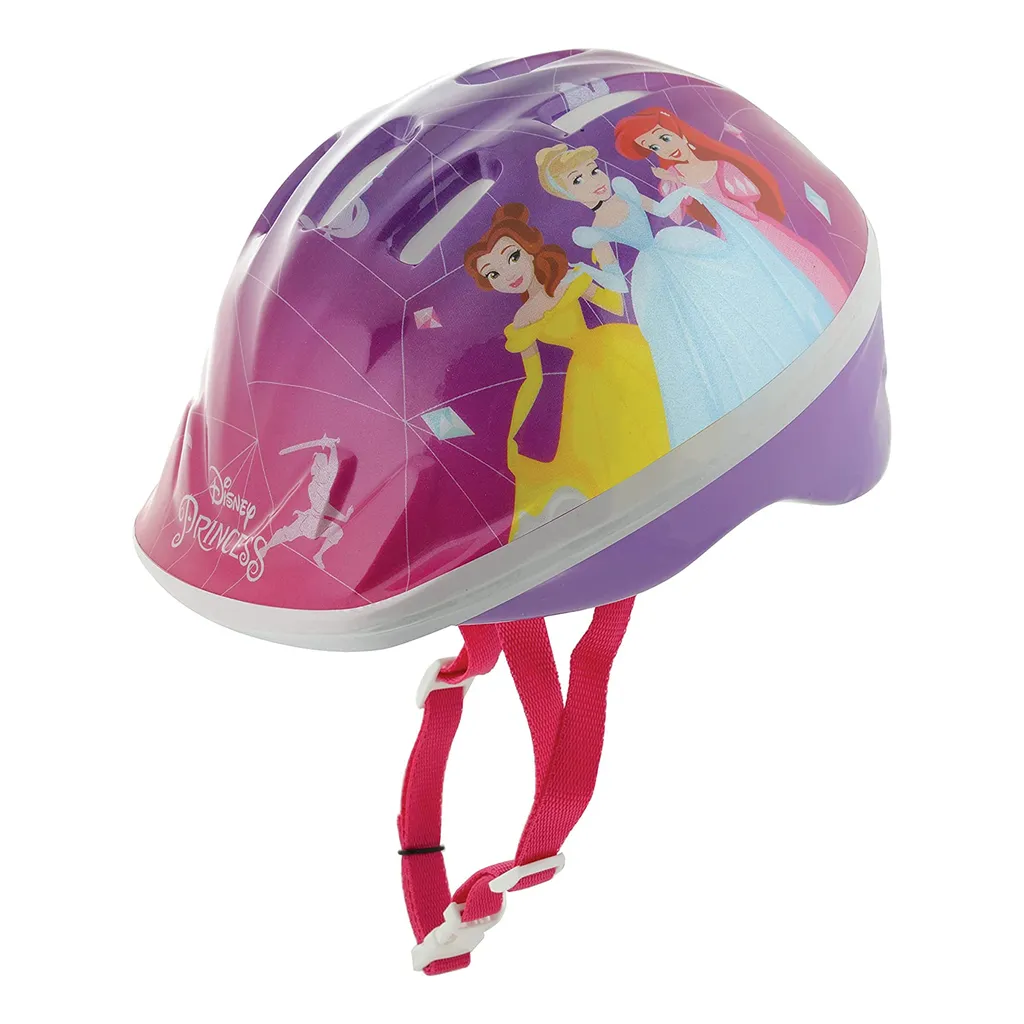 Casque vélo enfant réglable Disney Princess avec aérations intégrées - 3