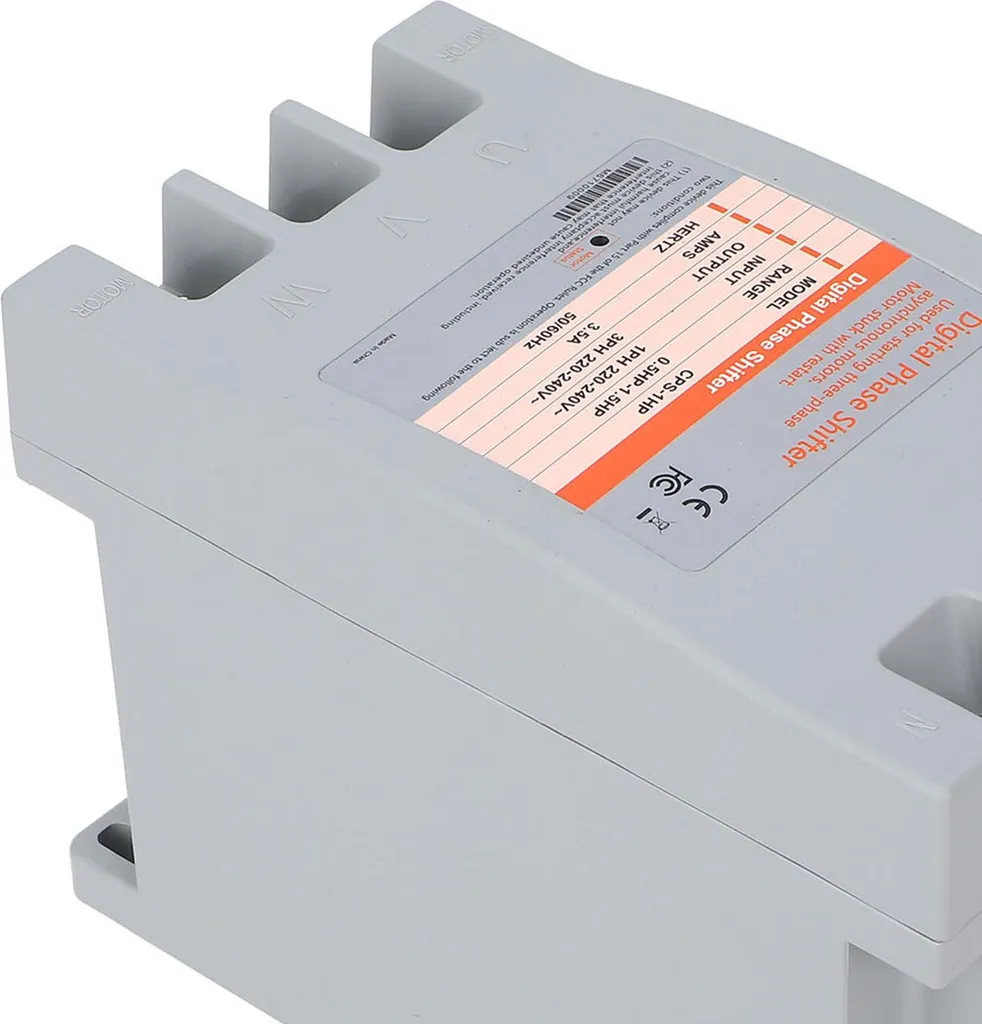 Convertisseur mono vers triphasé avec affichage LCD et contrôle précis - 3