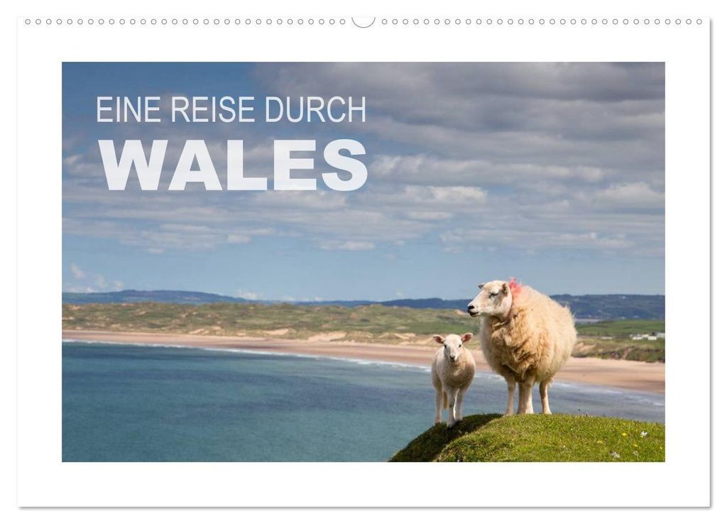 Wales / AT-Version (Wandkalender 2027 DIN A2 quer), CALVENDO Monatskalender