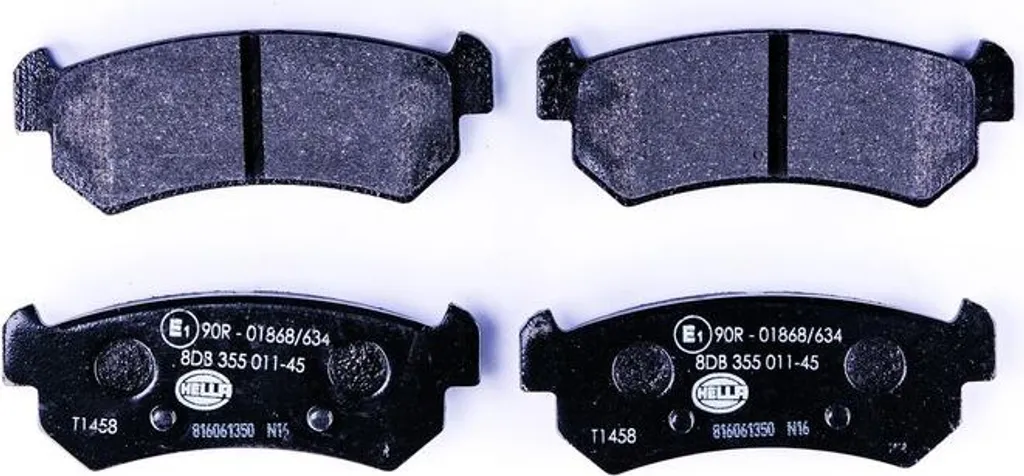 Jeu de plaquettes de frein arrière pour Chevrolet Aveo et Holden Barina