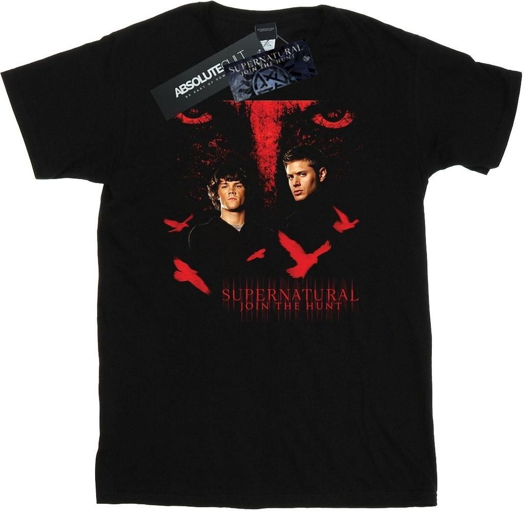 Supernatural - T-Shirt für Damen BI44351 (L) (Schwarz)