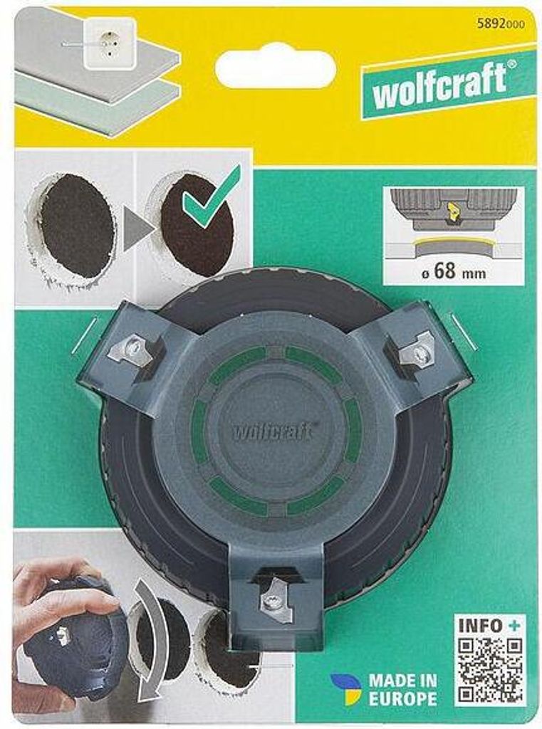 The product is shown in its retail packaging, with diagrams illustrating its use.