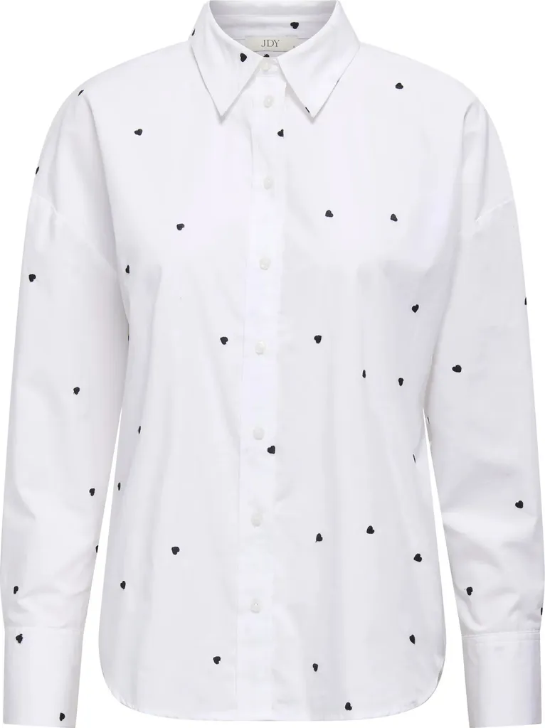 Chemise ample JDY Nelly LS pour femme en tissu fluide et respirant