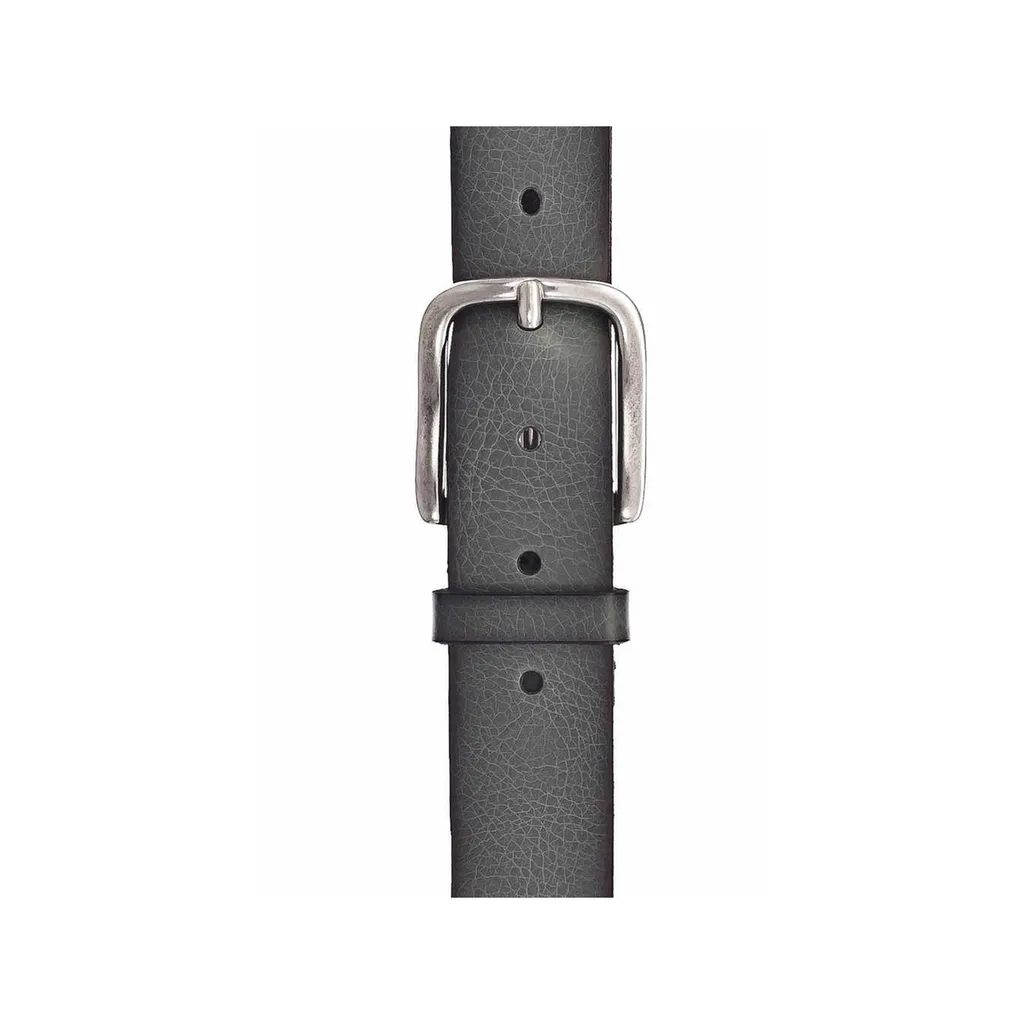 Vanzetti Belt Classics 35mm Grigio Acciaio W105 - Must-Have Pelle - 10