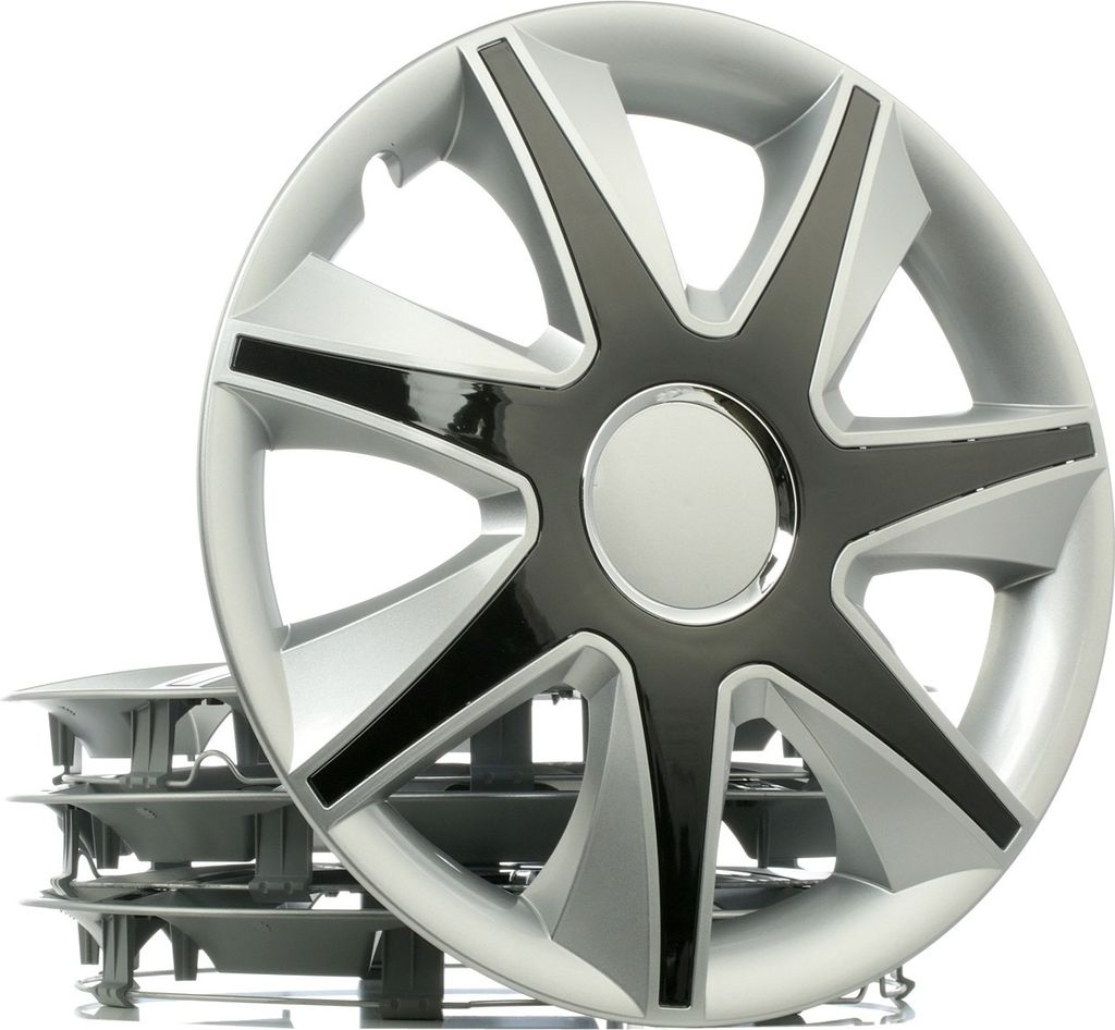 15" Zoll Radkappen Silber Radzierblenden Radblenden RUN SR CZ 15 LEOPLAST