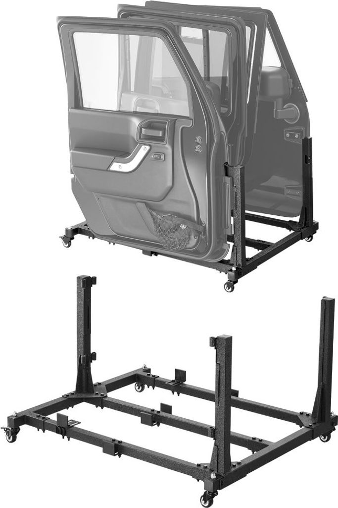 Jeep Türen Aufbewahrungswagen - Für Jeep Wrangler JK JKU JL Gladiator - Aufbewahrungslösung für Jeep Türen