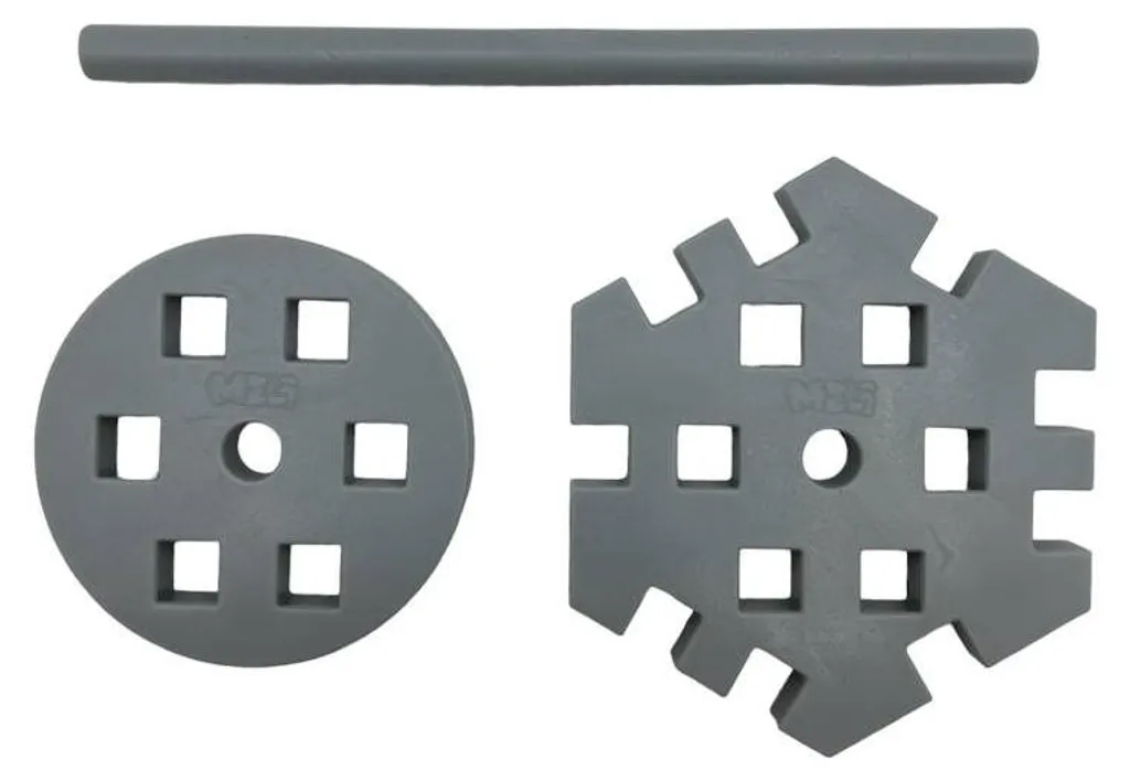 Jeu de construction briques Meli Maxi Constructor 120 pièces colorées