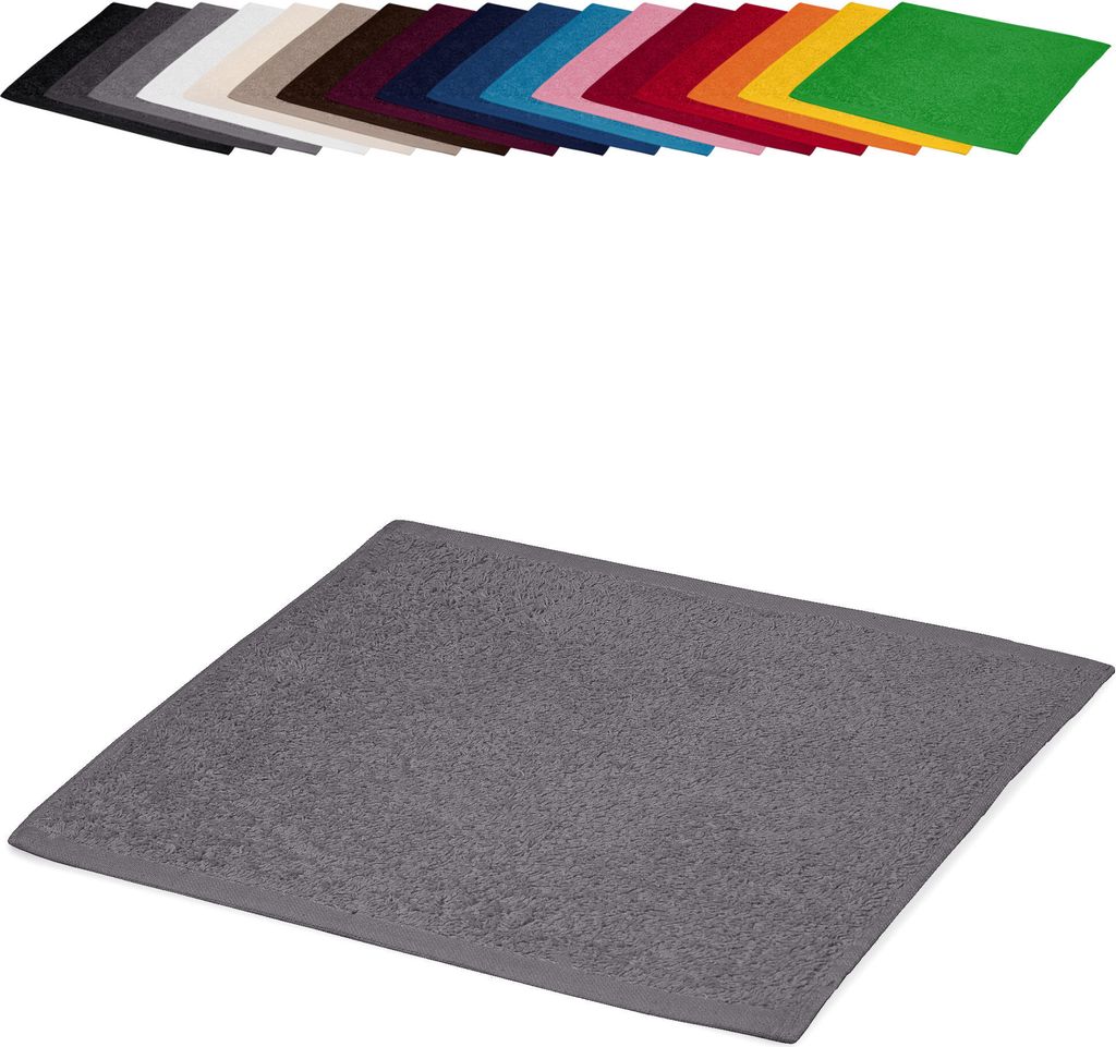 Seiftuch 30x30 cm Waschlappen Seifhandtuch 100% Baumwolle, Produktbild 