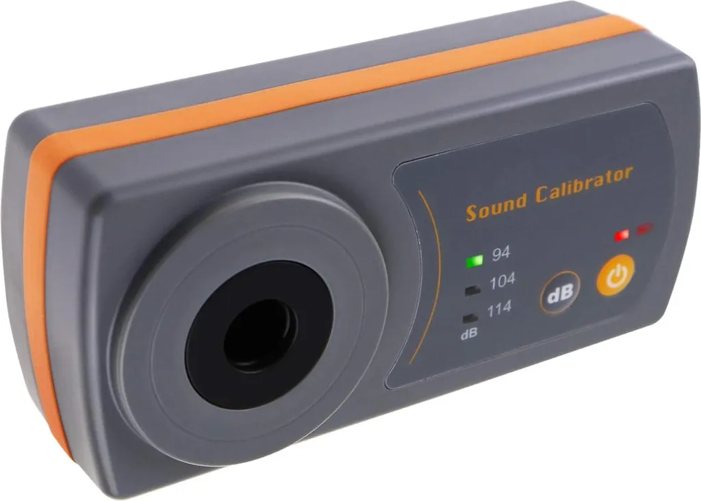 Calibreur de niveau sonore professionnel 94dB 104dB 114dB pour Sonomètre