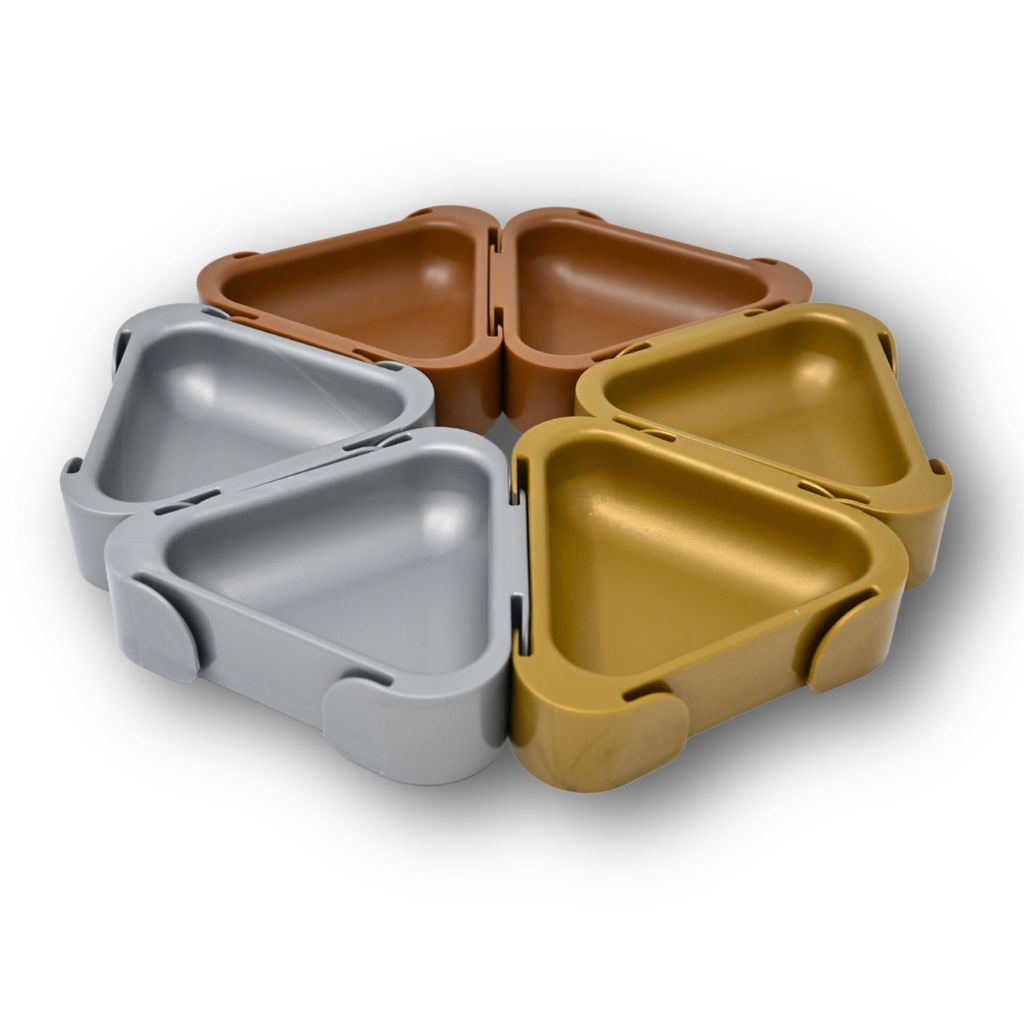Boardgame Stuff – 6er Set Token Schälchen – Organizer für Brettspiel Zubehör & Ressourcen – Aufbewahrungsschalen für DnD, Catan & Co.
