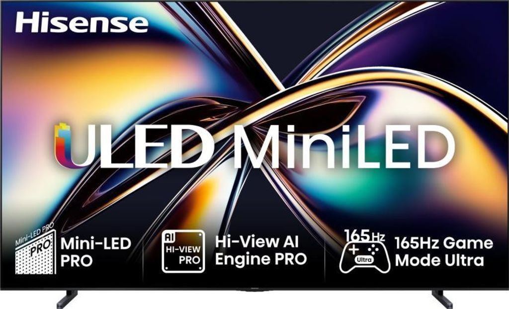 Hisense 100 '' U8Q | ULED MiniLED Smart TV 4K 165 Hz, 2,54 Produktbild 