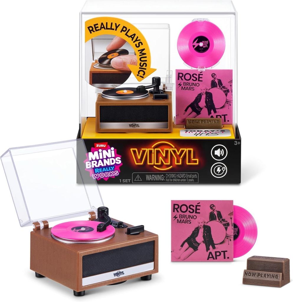 Mini Brands Mini Vinyls Playset Series 1, 3 Jahr(e), Produktbild 