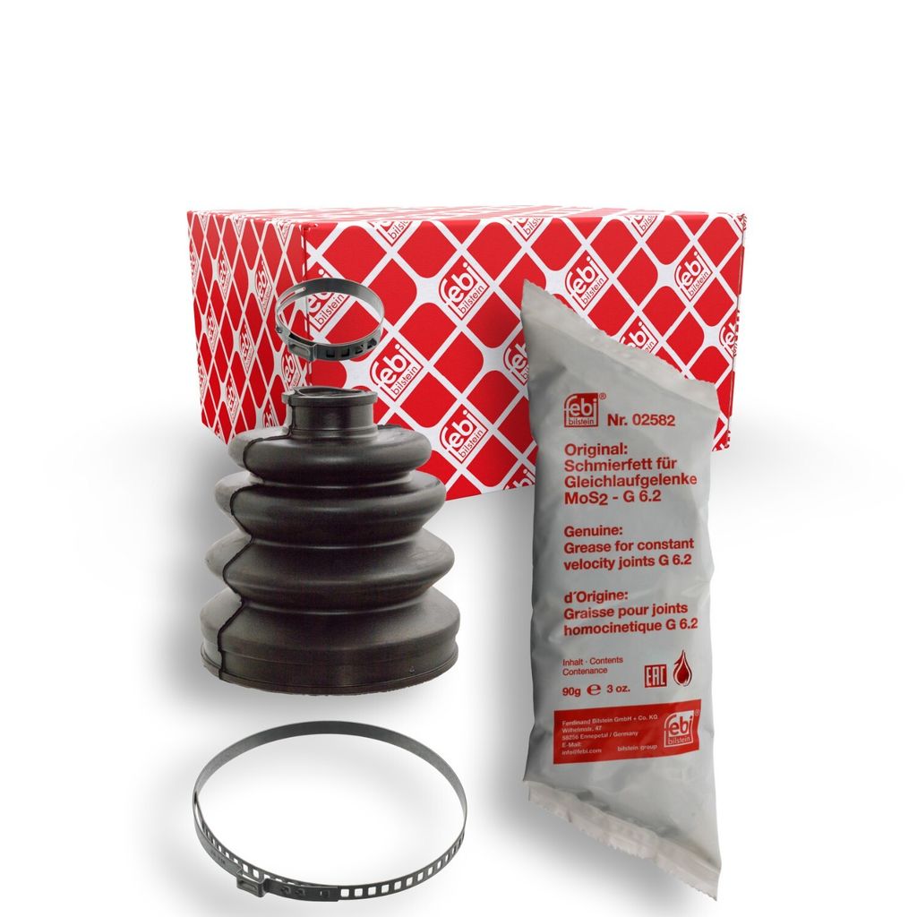 FEBI BILSTEIN Faltenbalgsatz Antriebswelle Vorne für NISSAN ALMERA II Hatchback (N16) 17091