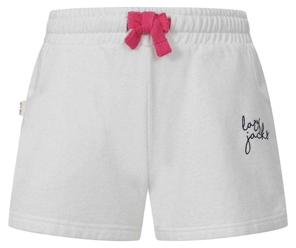 Lazy Jacks - Shorts für Mädchen LJ556 (104) (Weiß)