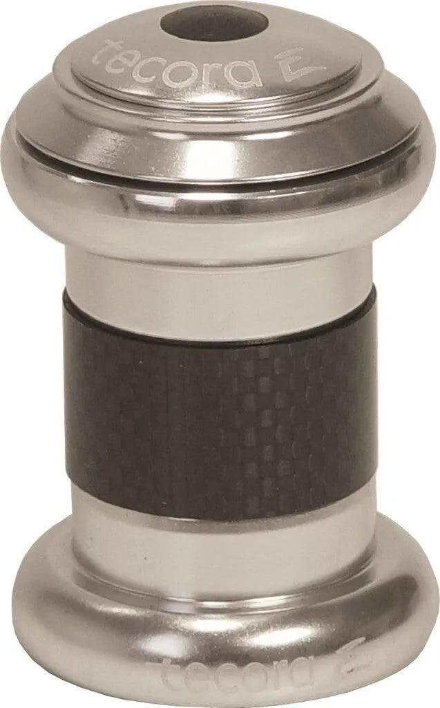 Jeu de direction Tecora 1 1/8 pouces pour fourche vélo standard noir
