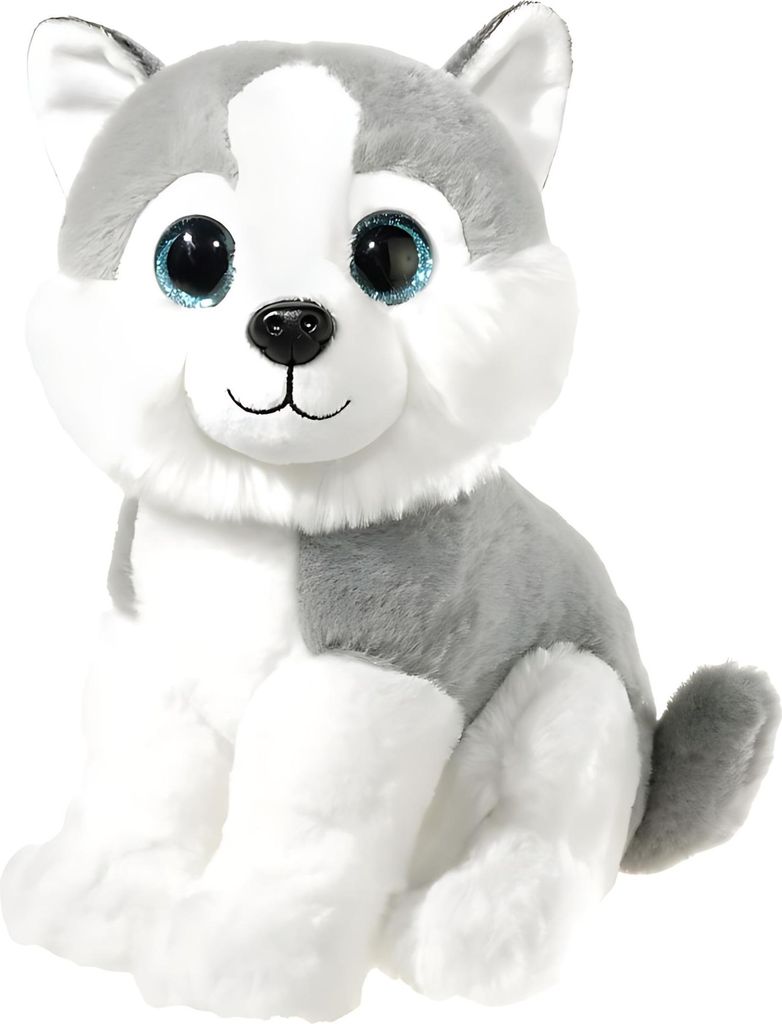 Heunec MISANIMO Husky mit Glitzeraugen Größe 23 cm