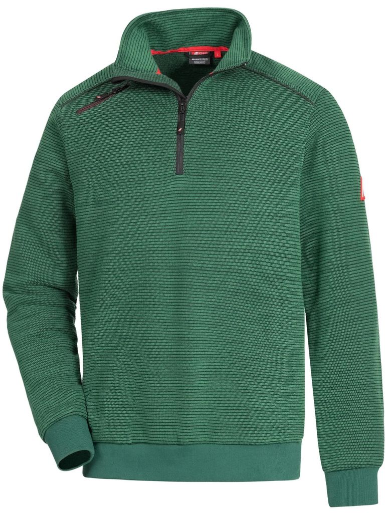 NITRAS Pullover MOTION TEX Strickpullover grün Gr. 2XL