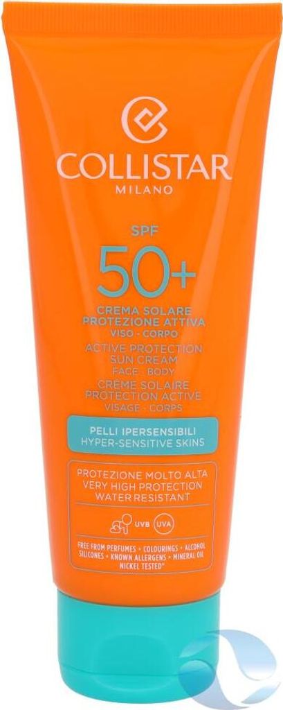 Collistar Smart Sun Protection Active Protection Sun Face Cream SPF 50+ 100 ml