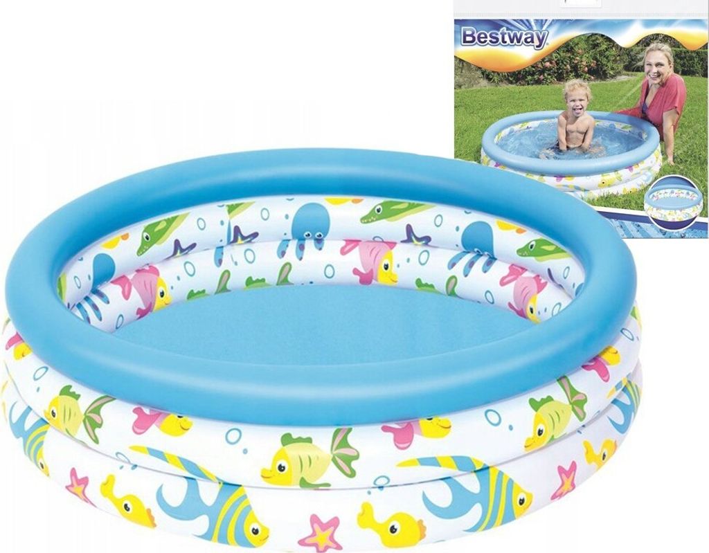 Bestway® Planschbecken Coral Kids 101,0 l mehrfarbig 102,0 Produktbild 17