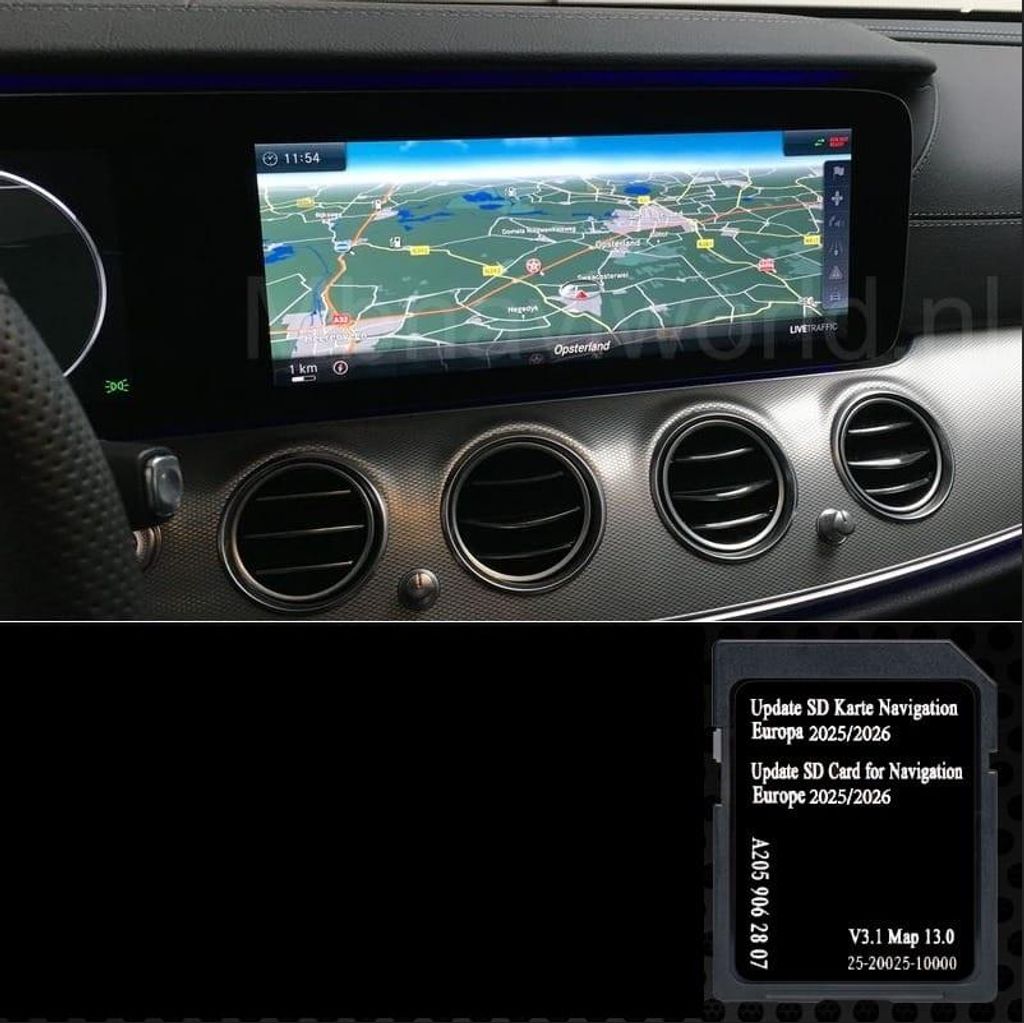 SD Karte GPS Navigation Europa v13 2025 2026 kompatibel mit MERCEDES GARMIN MAP PILOT - NTG5.5 - A2059062807