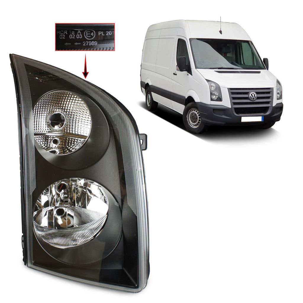 Rechts Crafter Scheinwerfer Für VW Crafter 2006-2017 E-prüf Produktbild 