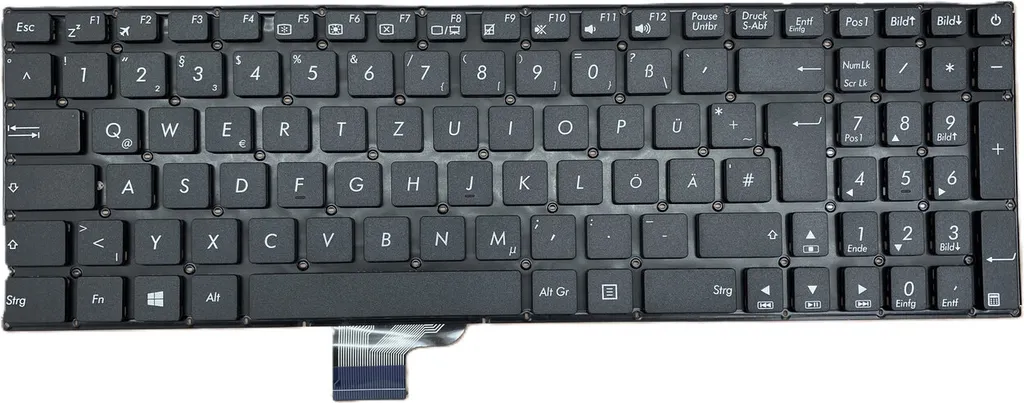Clavier Français AZERTY pour Acer UX510 - Touches Silencieuses Noir
