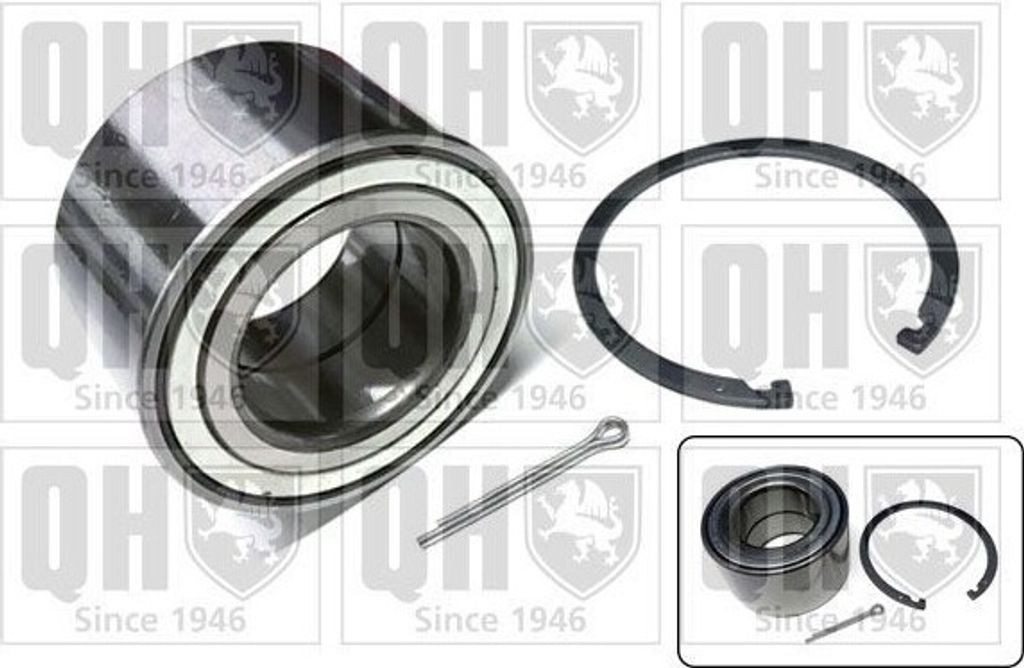 QUINTON HAZELL Radlagersatz Hinten für NISSAN X-TRAIL (T30) 79mm QWB1438