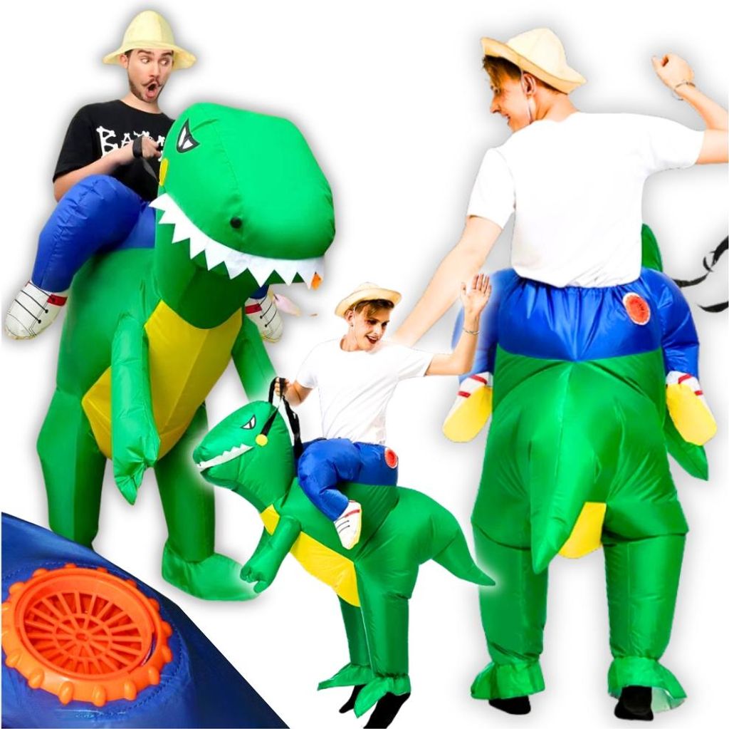 Dinosauří kostým převlek samonafukovací nafukovací kostým Obrázek produktu 