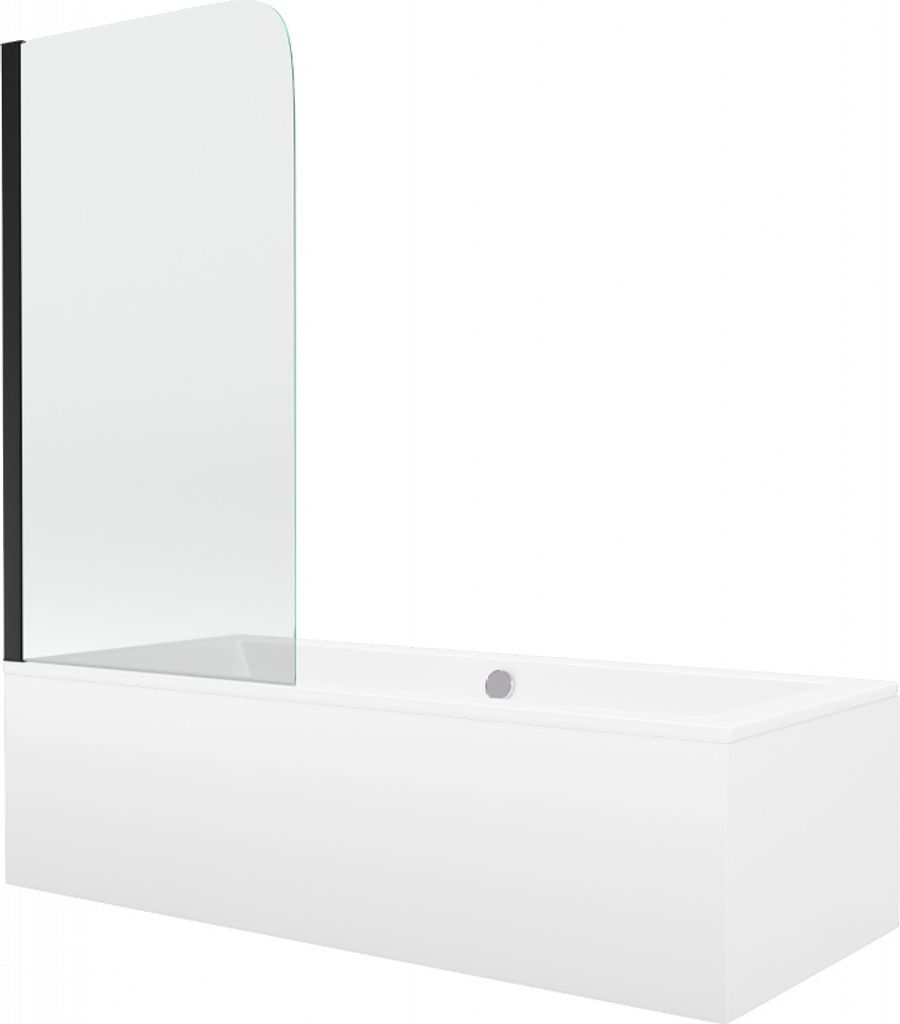 Mexen Cube Rechteckbadewanne 170 x 80 cm mit Verkleidung Produktbild 