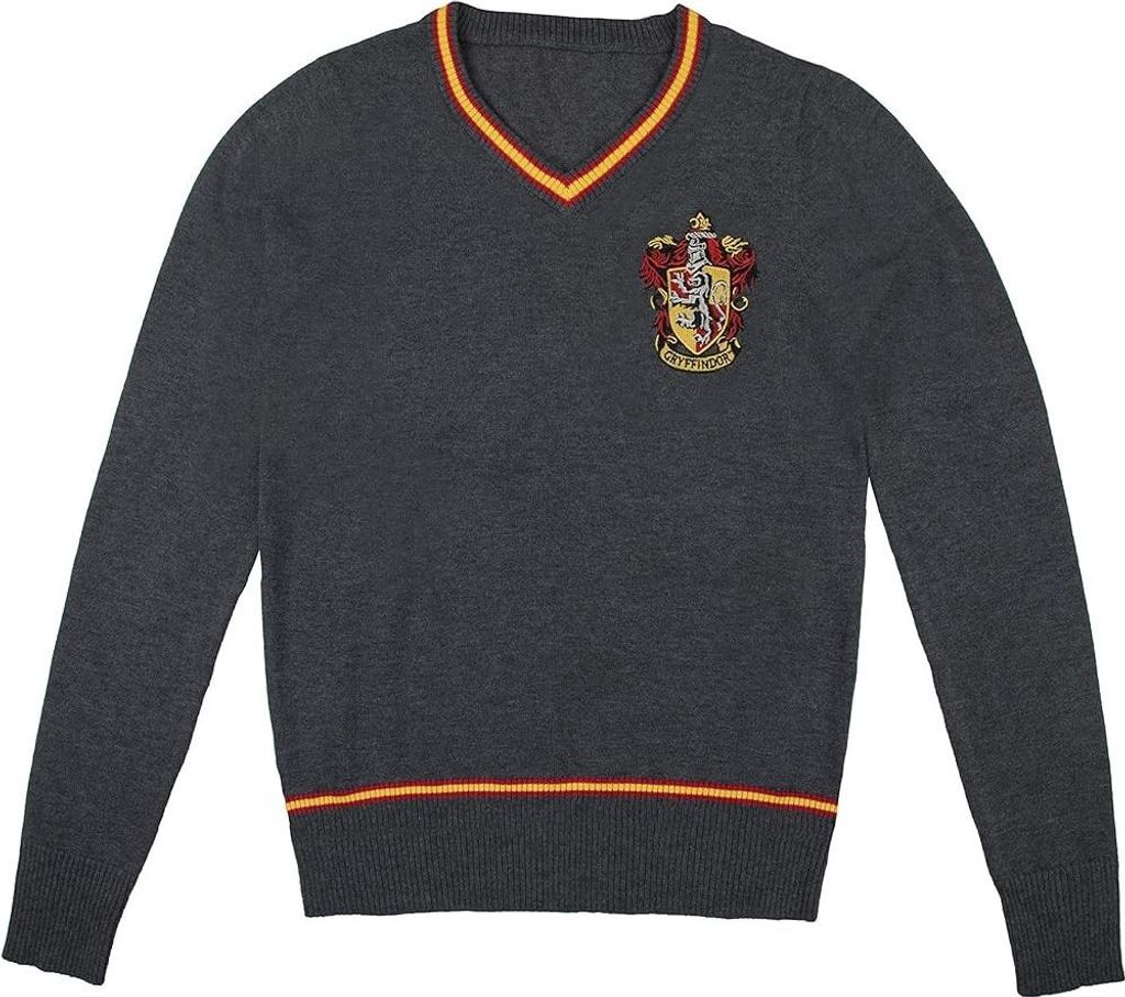 Harry Potter - "Gryffindor" Sweatshirt für Herren, Ärmellos CD1640 (XXS) (Dunkelgrau)