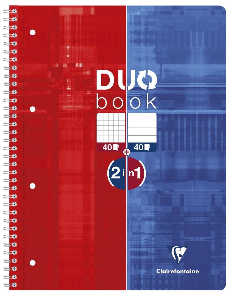 Podkładka Clairefontaine College DUOBOOK, DIN A4, Zdjęcie produktu 