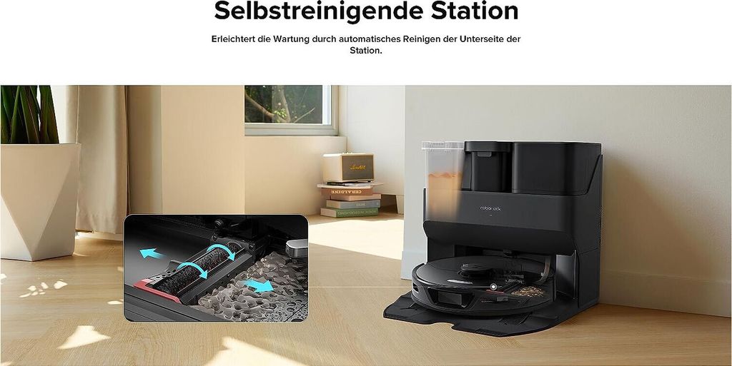 Roborock S7 Max Ultra Staubsauger Roboter 5500Pa mit Empty Produktbild 61