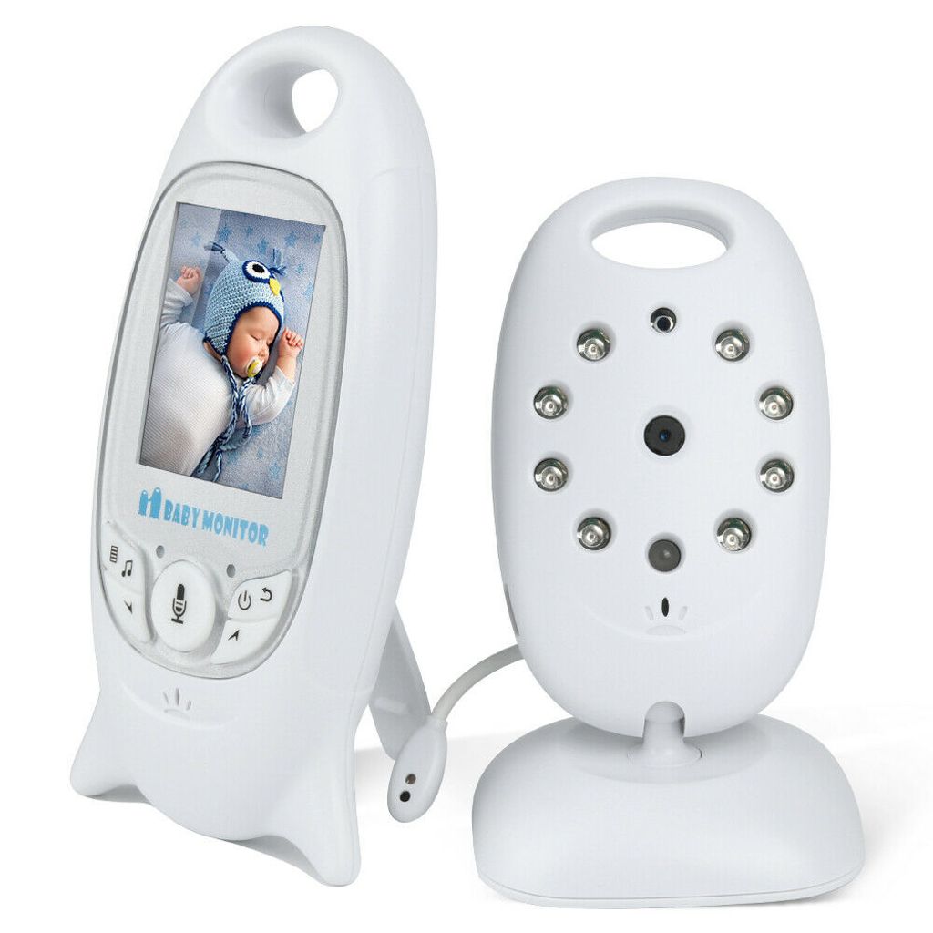 Digital Drahtlos Babyphone mit Kamera Farbe Video Monitor Nachtsicht Babypflege 