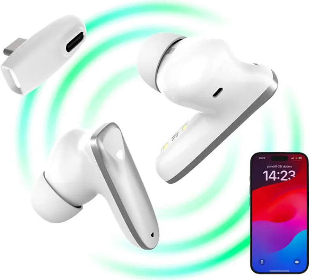 Écouteurs Fixed Game Pods TWS blanc : finis les décalages son et image