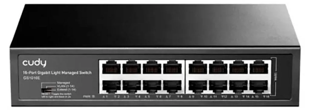 Switch Cudy GS1016E commutateur 16 ports pour éliminer les latences