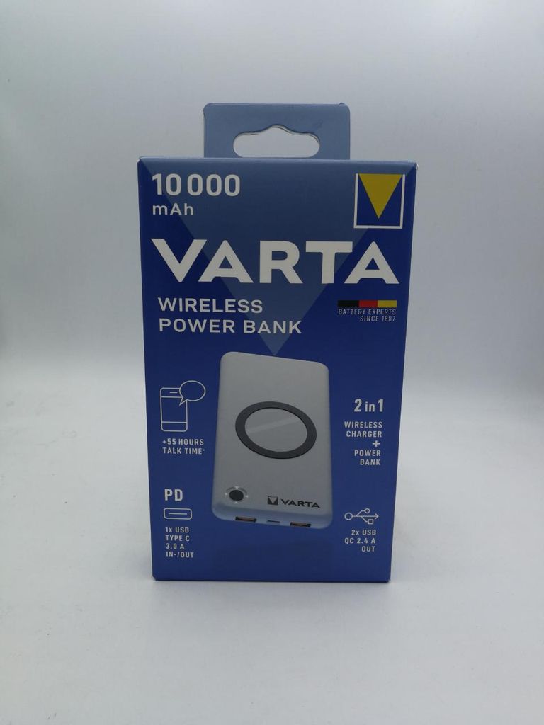 VARTA Zusatzakku "Wireless Power Bank" 10.000 mAh weiß Produktbild 41