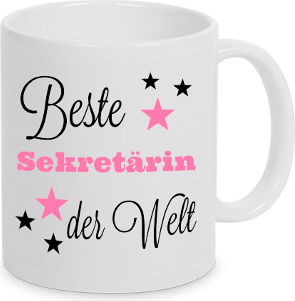TassenKing - Beste Sekretärin der Welt - Tasse - Kaffeetasse - Tasse mit Spruch