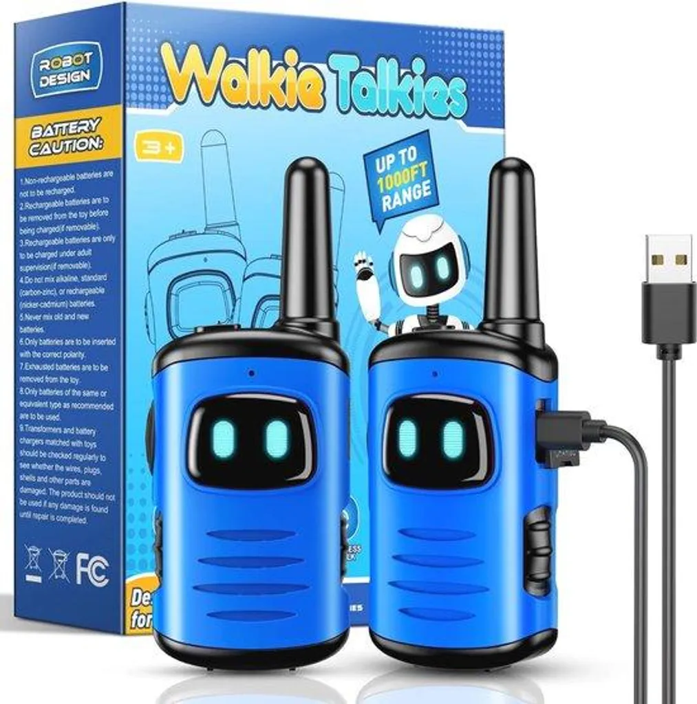 Talkie-walkie enfant rechargeable : ne gaspillez plus de piles pour jouer